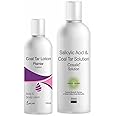 Salve Plaintar Leave-on Lotion & Cosalic Shampoo (Next Morning Rinse off) Combo enriched with Coal Tar for Dry & Flaky Scalp, Minimizes Dandruff & Scalp Irritation