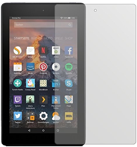 Amazon Fire HD 8 (2017) Schutzfolie – 2x dipos Displayschutzfolie Folie matt - 2