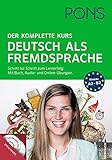 Image de PONS Deutsch als Fremdsprache: Der komplette Sprachkurs mit Buch, Audio- und Online-Übungen.