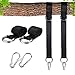 Produktbild Unigear Schaukel Befestigung, 1 Paar Baum Hanging Swing Gurt Kit, Hängematte Befestigung, Schaukel Aufhängung, mit 2 SafetyLock Karabinerhaken, 3Mx2 & 1,5Mx2 (1,5M x 2)
