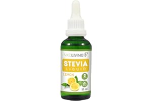NKD Living Pure Stevia Liquid Drops 50ml (Lemon)
