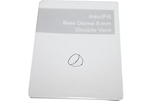 PHIXNOZAR Original Oticon/bernafon minifit Bass Dome 8 mm Double Vent