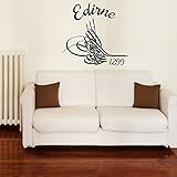 Islamische Wandtattoos - Meccastyle - Tugra Edirne - A301-22