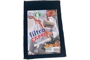GENERICO AURACASA Filtro Cappa Cucina Universale Magic Air - Respira Aria Pura e Fresca in Cucina (Black, 2 pezzi)