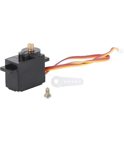 Oumefar Servo de Direction de Voiture RC, 1,5 X 1,2 X 0,5 Pouces Servo de Moteur de Mécanisme de Direction RC Pièces de Rechange de Voiture RC pour