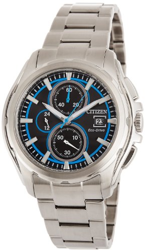 Citizen Herren-Armbanduhr XL Chronograph Edelstahl CA0270-59E