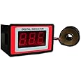 XCELLENT Digital Display AC Direct sensing 50A Ampere meter (Self Powered) , Red