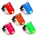 Produktbild LED Sicherheit Reflektierende Clip Light Running Radfahren Hund Joggen Walking Hohe Sichtbarkeit Hartmagnet Clip Fahrrad Helm Bike Rücklicht 5 x mehrere Farben