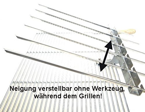 RIFFERT Edelstahl Steckerlfisch-Grillbutler - 7