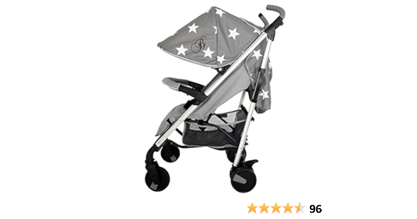 billie faiers mb51 grey stars stroller
