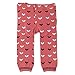Baby & Toddler Wooly Leggings by Dotty Fish - Pink Hearts Bunny - Small / 6-12 months