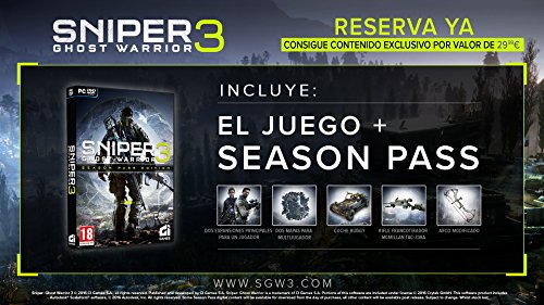 Sniper  Ghost Warrior 3 - Season Pass Edition
