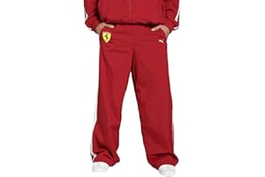 PUMA Scuderia Ferrari F1 Pantalones Oversized T7 del Piloto 2025 - Rojo