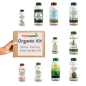 CINAGRO - Organic Plant Fertilizer Kit for Home, Kitchen & Terrace Gardening