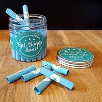 Motivationsbox mit motivierenden Sprüchen Zitaten & Weisheiten - Geschenkideen Geburtstag Ostern Frauen Männer