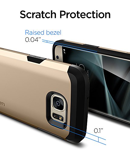 Spigen Tough Armor - Funda para Samsung Galaxy S7 color dorado reviews Spigen Tough Armor - Funda para Samsung Galaxy S7 color dorado