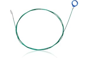 UESDU Desatascador Tuberias 300 CM, Cepillos de Drenaje Flexible Limpia Tuberias para Techo Corredizo Extralargo Limpiador de Desagües Herramienta de Limpieza de Tubos Cepillo en Espiral para Techo Solar