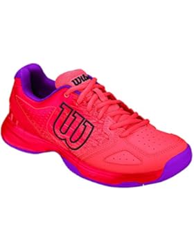 Wilson Unisex-Kinder Kaos Comp Jr Radiant.r/Coral Punc/P Tennisschuhe