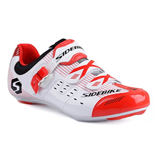 Herren/Mann Professionelle Radschuhe Rennrad Fahrradschuhe(Wählen Sie eine Größe mehr als üblich)