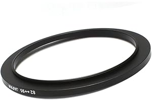 Pixco 82mm-95mm Reverse Adapter Lens Reversing Ring-Step-up Metal Filter Adapter Ring 82mm Lens to 95mm Accessory-82mm Lenses (82mm-95mm)