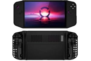 JOYSOG TPU Protective Cover for Lenovo Legion GO Game Console Case Handheld Protector Cover Accessories (Black)