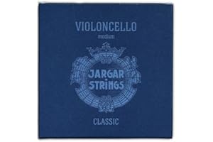 Cordes Jargar Violoncelle Jeu Acier chromé; Medium