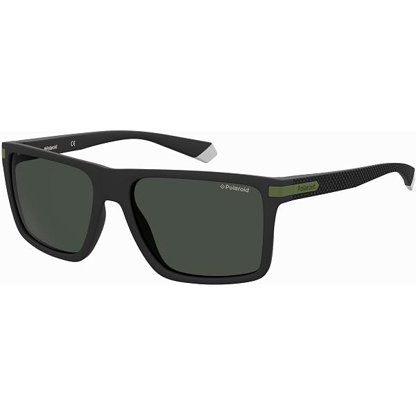 Polaroid Herren Sonnenbrille PLD 6076/S – Polarisierte Gläser, Sportdesign, Quadratische Fassung