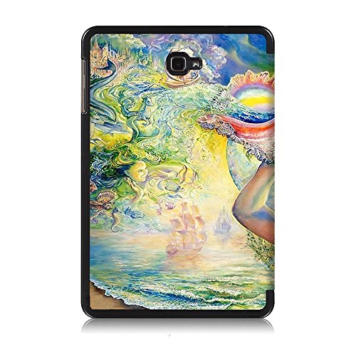 Ledertasche Samsung Tab A6 Hülle,Etui für Galaxy Tab A 10.1 Zoll,- Schutzhülle für Samsung Galaxy Tab A 10.1 Zoll Wi-Fi/ LTE (2016) SM-T580N/SM-T585N Tasche - 3
