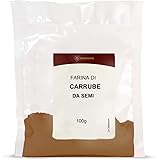 Farina di Semi di Carrube, per Addensare Salse, Creme, Budini - Formato da 100 grammi