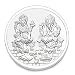 Taraash 999 Silver Lakshmiji With Ganesha 10 Gram Coin COIN-LXGN 10G RS.851.00