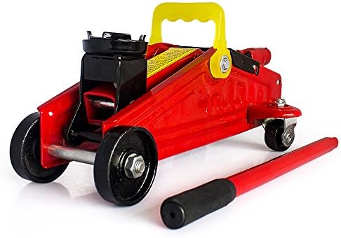 Cherryou Trolley Jack 2 Ton Hydraulic Lifting Floor Car Van Garage Heavy Duty 2000kg