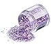 Produktbild FORH 10g / Box Gold Silber Nagel Glitter Powder Shinning Nagel Spiegel Pulver Fashion Damen Nail Glitzerpuder Chrom Pulver Kunst Dekoration für Make-up und Nagelkunst (Lila)