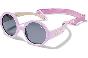 Mausito Occhiali da sole bambini 6-24 mesi & 2-5 anni | FLESSIBILI Occhiali da sole bambino 100% PROTEZIONE UV | Fascia regolabile e rimovibile | Senza BPA | Migliore nei test | Design europeo