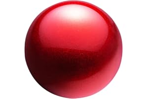 SANWA 34mm Trackball Replacement Ball, Compatible with Logitech M575, M570, MX Ergo, ELECOM, Kensington, Perixx, and Other 34mm Trackball Mouse, Glossy Red