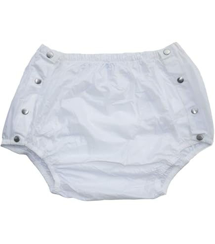 Culotte Slip PVC Transparente Bleue Réutilisable Pour Femme - Taille XL