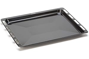 DREHFLEX® - Backblech emailliert, für Teile-Nr. 00662999 662999 - Breite: 465 mm x Tiefe: 375 mm x Höhe: 29 mm passend für Bosch/Siemens/Neff/Constructa