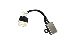 ZAHARA Connettore Alimentazione Carica DC Power Jack Socket per dell Inspiron 13 7390 、 Inspiron 13 7391 2-in-1/15 7586 7590 7591 2-in-1/17 7786 7791 2-in-1 RO15 ND3N8 450.0EZ0A.0011 Cavo di Ricambio