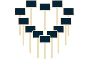 WANTOUTH 20 Pièces Étiquettes de Plantes, Étiquettes Potager en Bois 24 * 7.4cm, Etiquette Jardin Exterieur en Forme de T, Tableau pour Plante, Étiquette Jardinage pour Jardin, Fleur, Légumes, Graine