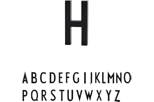 Design Letters Flytande husbokstäver (A-Z) | husnummer i aluminium | moderna dörrnummer
