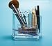 Teenxful Clear Acrylic Desktop Lipstick Makeup Brush Pot Storage Holder Cosmetic Organizer