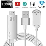 Wireless Display Adapter, GOXMGO WiFi Wireless HDMI Dongle 1080P HDTV Adapter, Unterstützung DLNA &amp; Miracast &amp; AirPlay Spiegelung Bildschirm für iOS Android Smartphones Wiondows MacOS Laptops (S8 plus)