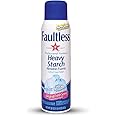 Faultless Instant fabric stiffener spray for clothes | Wrinkle free instantly | Shirts Sarees & all cotton clothes | Fresh Wash Aroma | Lasts 90 days - 567gm Pack of 2