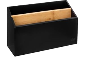 5 FIVE SIMPLY SMART 5five - bava Organizador de bambú Negro