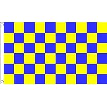 Drapeau Commissaire Course Jaune AZ FLAG 90x60cm - Polyester Léger, Œillets Métalliques