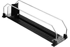 VILLCASE Kühlschrank Organizer, Dosenspender Automatischer Getränkespender Push-Design Dosen Organizer Kühlschrank 340-350mm Länge Getränkedosen Organizer Für Kühlschrank