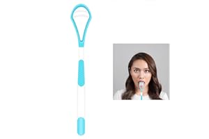 QIJIEFENCC Zungenreiniger, Zungenschaber,Zungenschaber Reiniger,Hilft gegen schlechten Atem, reinigt die Zunge sanft und effektiv,1 Stück