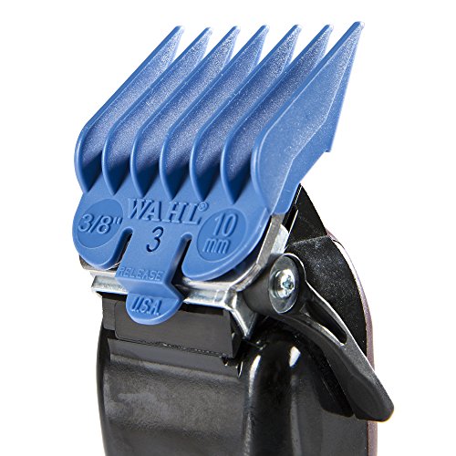Shaving Factory Wahl Clipper Cutting Guides (coloured), 1er Pack (1 x 8 Stück) - 5