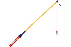 ‎ALSINO Laternenstab 50 cm lang Laternenhalter Elektrisch St Martin LED Lampe Stab Kinderlaterne Sicherer Leuchtstab Batteriebetrieben für Kinder (1 Stück)