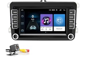 POLARLANDER Bluetooth Autoradio 2 Din 7 "Android 8.1 Car Lettore multimediale Auto Stereo WIFI GPS Navigazione Autoradio Per Skoda V/W Passat B6 Polo Golf