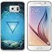 Price comparison product image PhoneNatic Silicone Case compatible with Samsung Galaxy S6 Element water M4 Case Galaxy S6 + protective foils